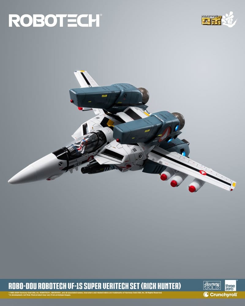 Robotech Robo-Dou Action Figure VF-1S Super Veritech Set (Rick Hunter) 20 cm [5]