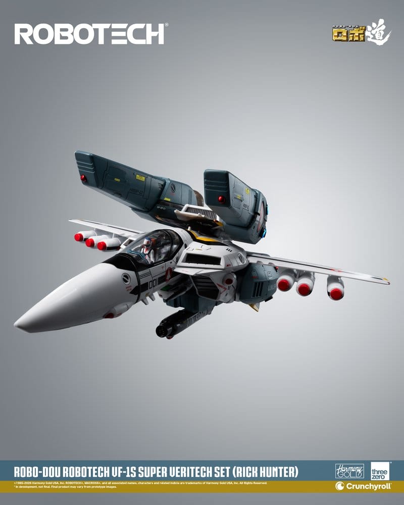Robotech Robo-Dou Action Figure VF-1S Super Veritech Set (Rick Hunter) 20 cm [7]