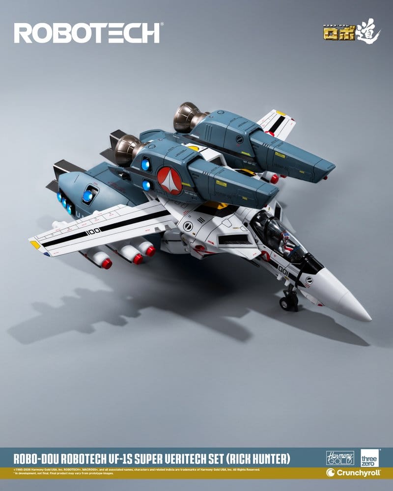 Robotech Robo-Dou Action Figure VF-1S Super Veritech Set (Rick Hunter) 20 cm [11]