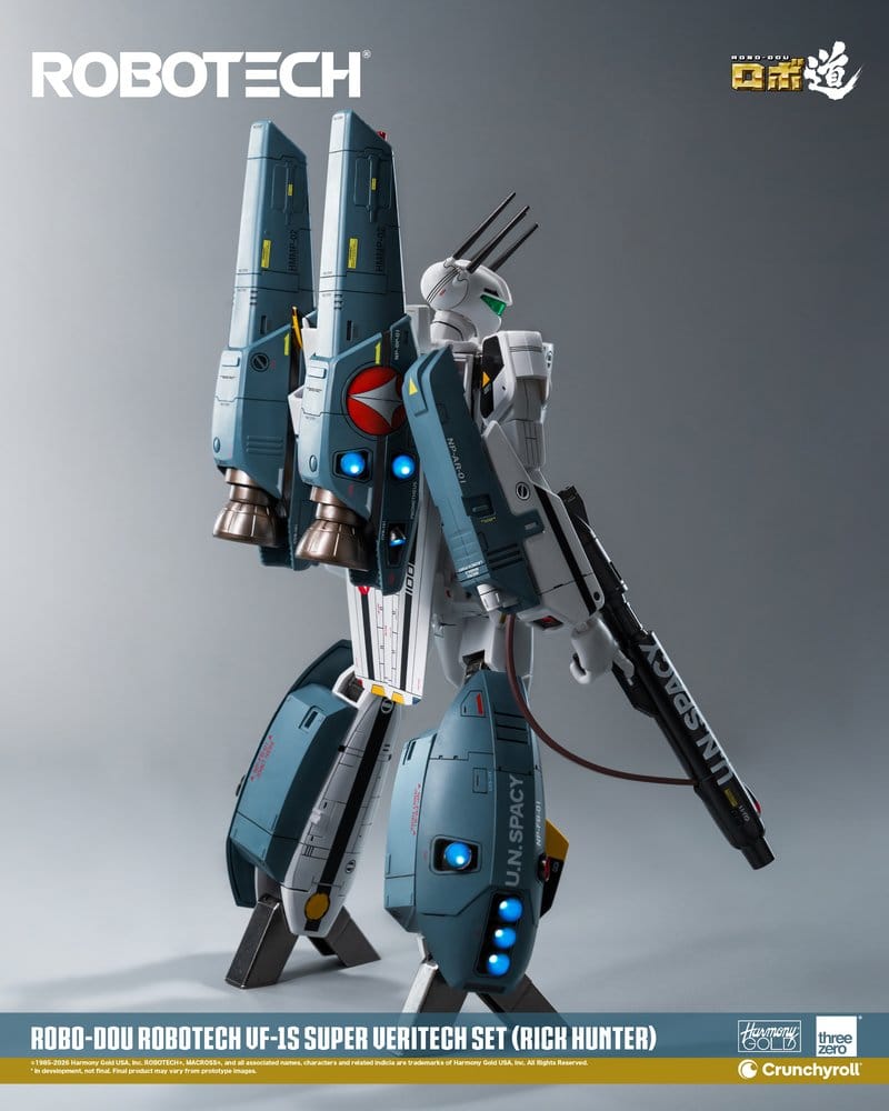 Robotech Robo-Dou Action Figure VF-1S Super Veritech Set (Rick Hunter) 20 cm [13]