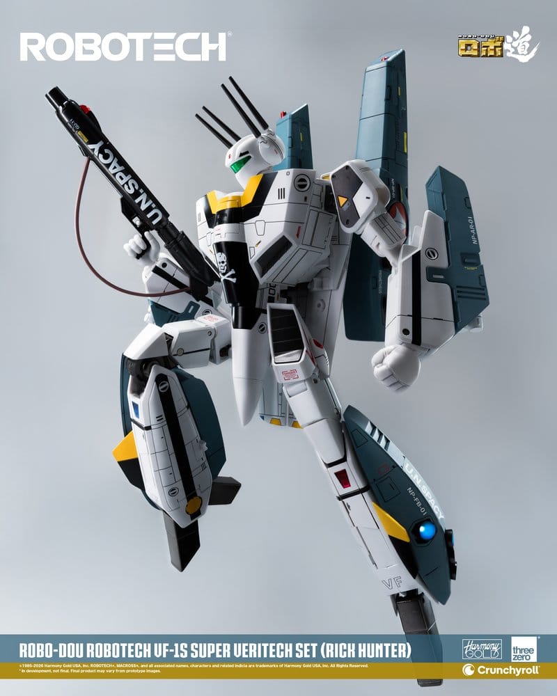 Robotech Robo-Dou Action Figure VF-1S Super Veritech Set (Rick Hunter) 20 cm [16]