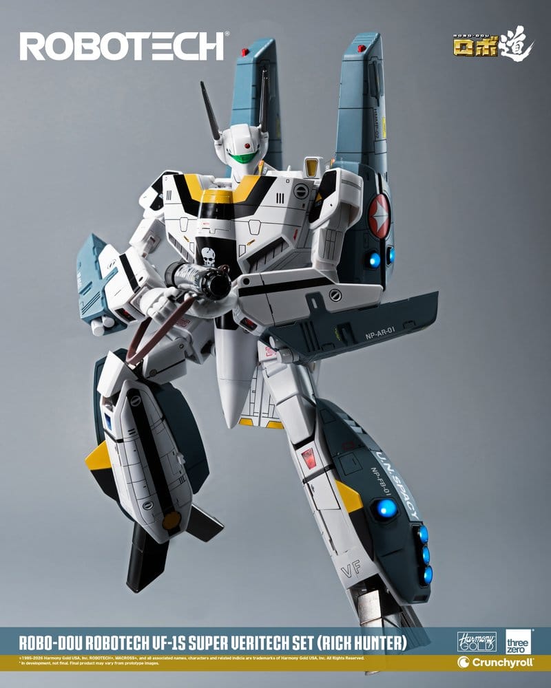 Robotech Robo-Dou Action Figure VF-1S Super Veritech Set (Rick Hunter) 20 cm [17]