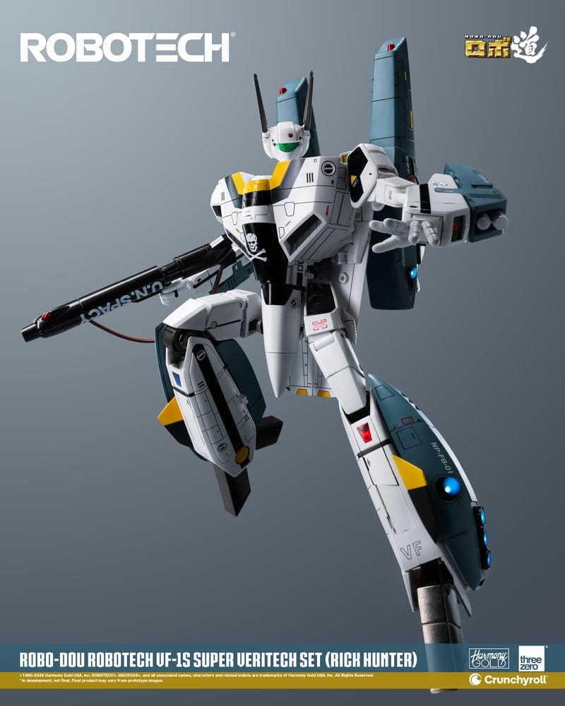 Robotech Robo-Dou Action Figure VF-1S Super Veritech Set (Rick Hunter) 20 cm [19]