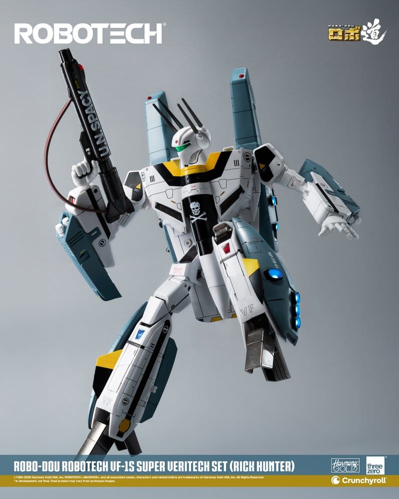 Robotech Robo-Dou Action Figure VF-1S Super Veritech Set (Rick Hunter) 20 cm [20]