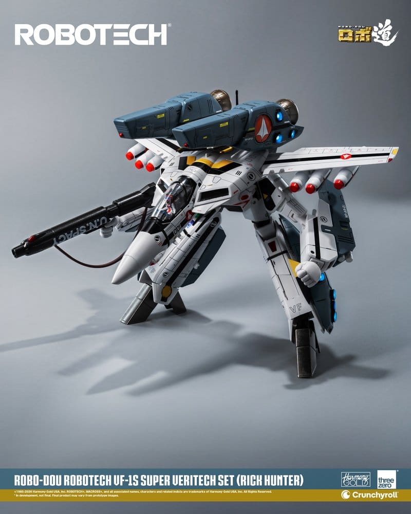 Robotech Robo-Dou Action Figure VF-1S Super Veritech Set (Rick Hunter) 20 cm [21]