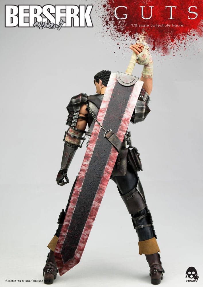 Berserk Action Figure 1/6 Guts (Black Swordsman) 32 cm