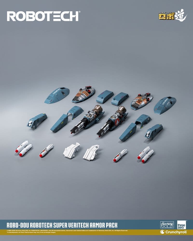 PRECOMENZI - Robotech Robo-Dou Accessory Set Super Veritech Armor Pack