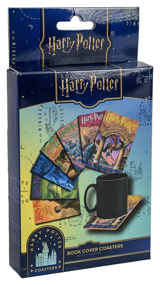 Harry Potter Coasters Book Inspired (Set of 7) [4]
