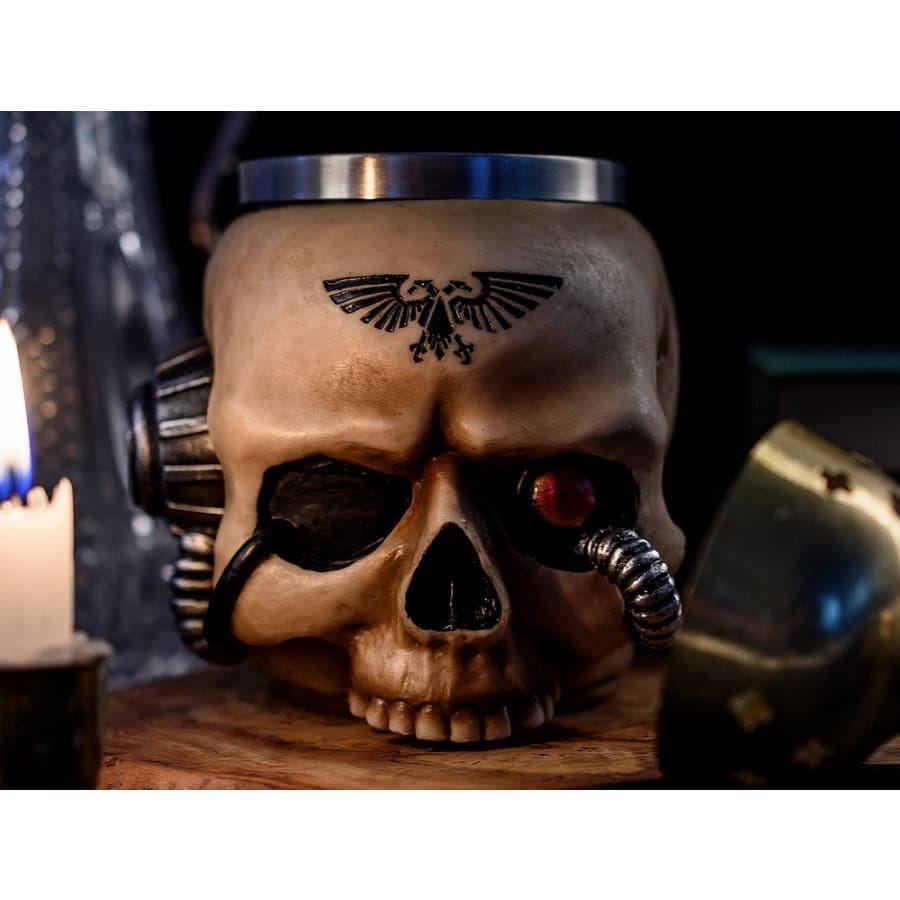 Warhammer 40,000 Mug Servo Skull [18]