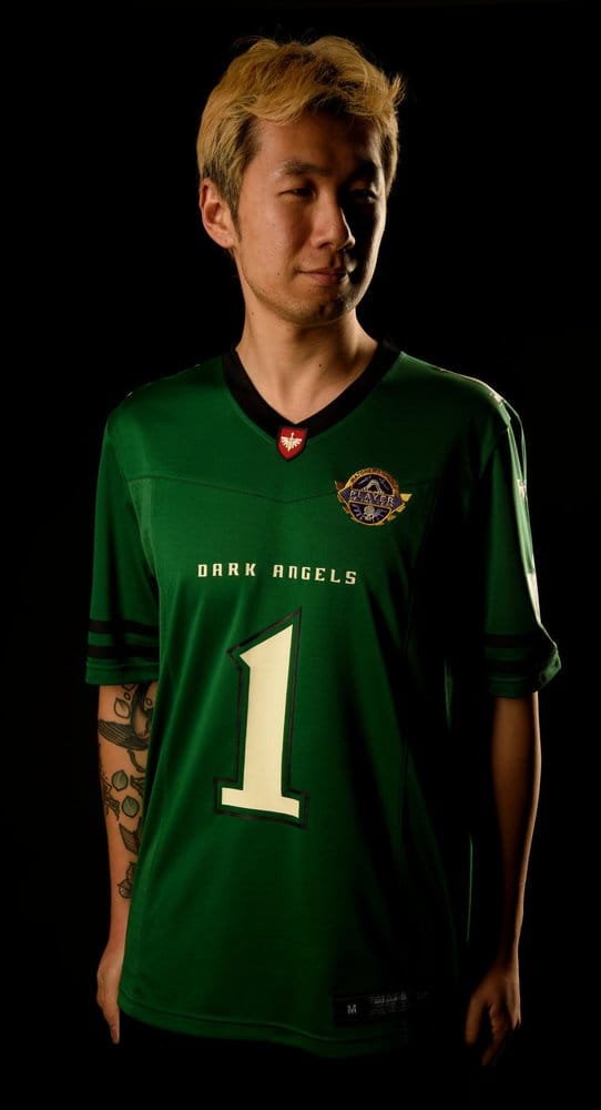 Warhammer 40,000 Sports Jersey Shirt Dark Angels - L