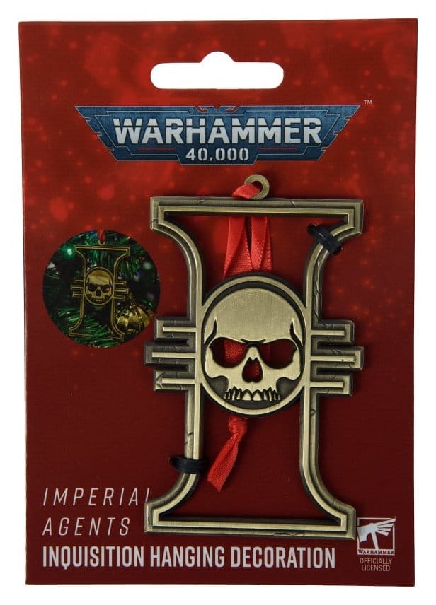 Warhammer 40,000 Hanging Decoration Imperial Agents Inquisition 17 cm [1]