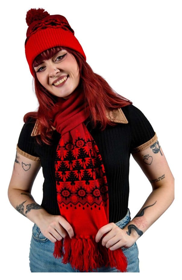 Warhammer 40,000 Knitted Hat & Scarf Set Blood Angels 27 cm [5]
