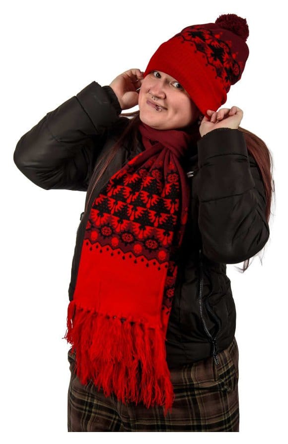 Warhammer 40,000 Knitted Hat & Scarf Set Blood Angels 27 cm [6]