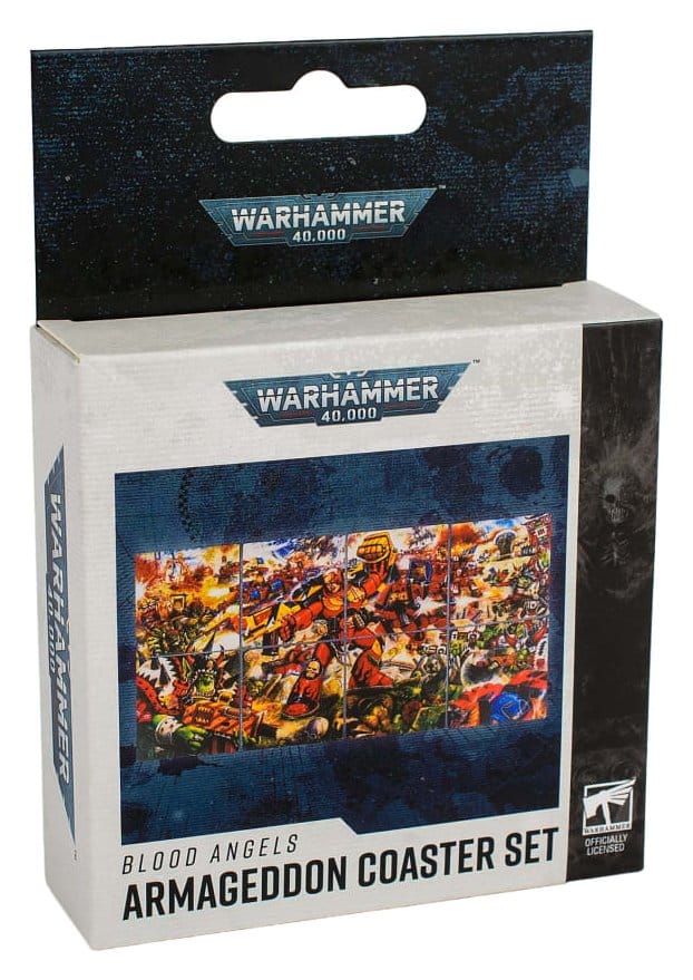 Warhammer 40,000 Coaster Set Blood Angels Armageddon 15 cm [3]