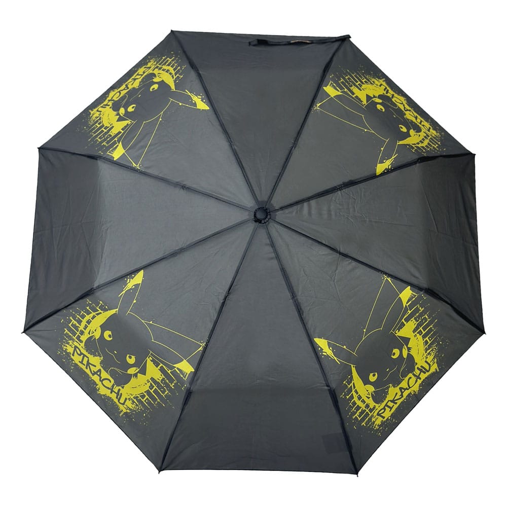 Pokemon Umbrella Gold & Black Pikachu