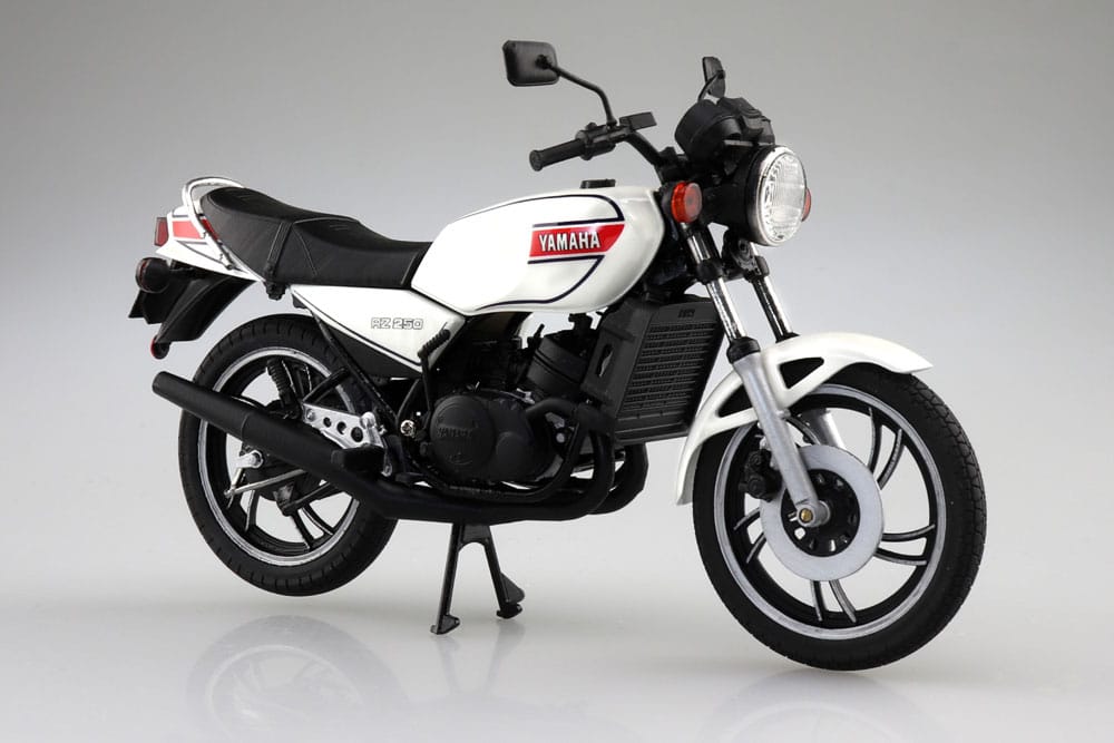 Diecast Bike Series Statue 1/12 Yamaha RZ250 New Pearl White 17 cm