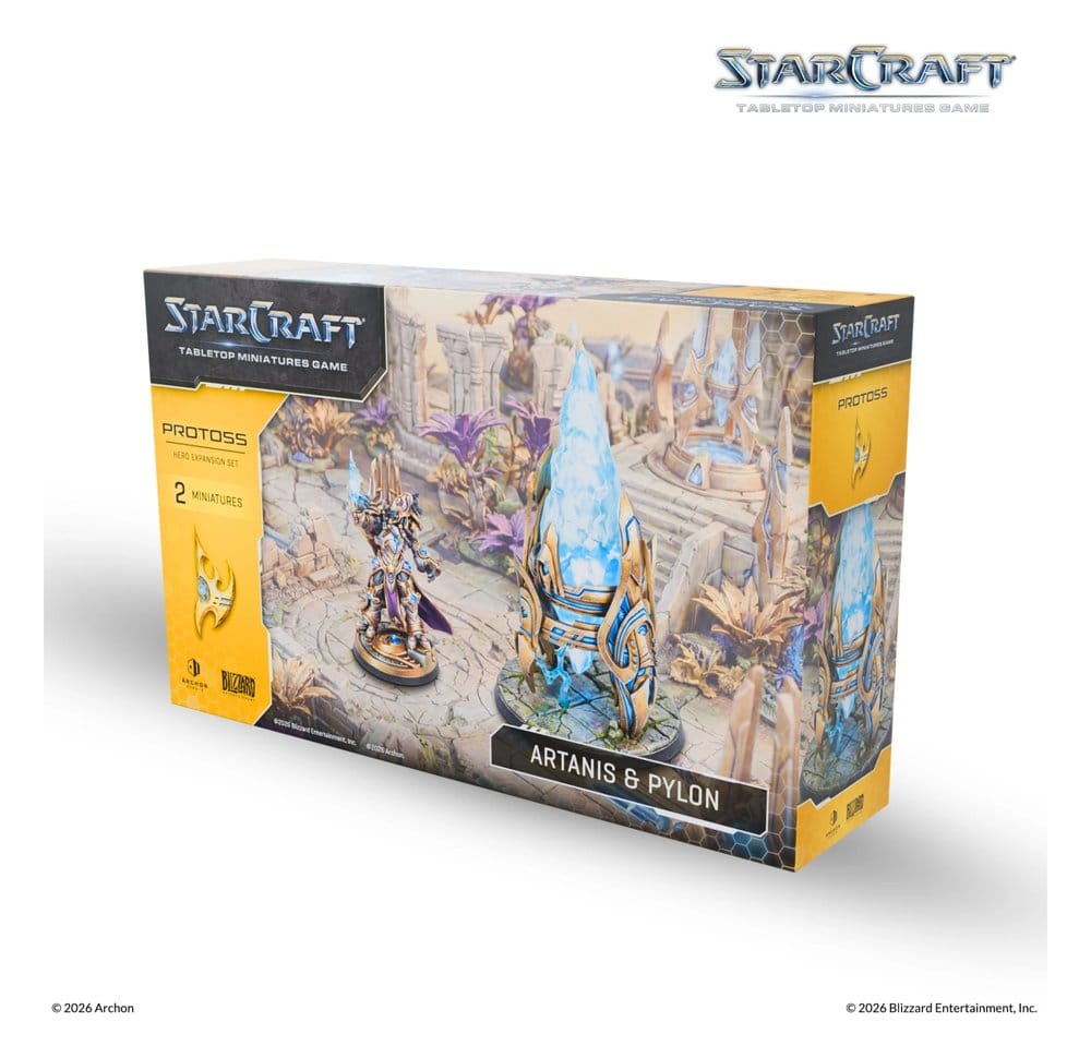 StarCraft TMG Hero Expansion Set Protoss: Artanis & Pylon