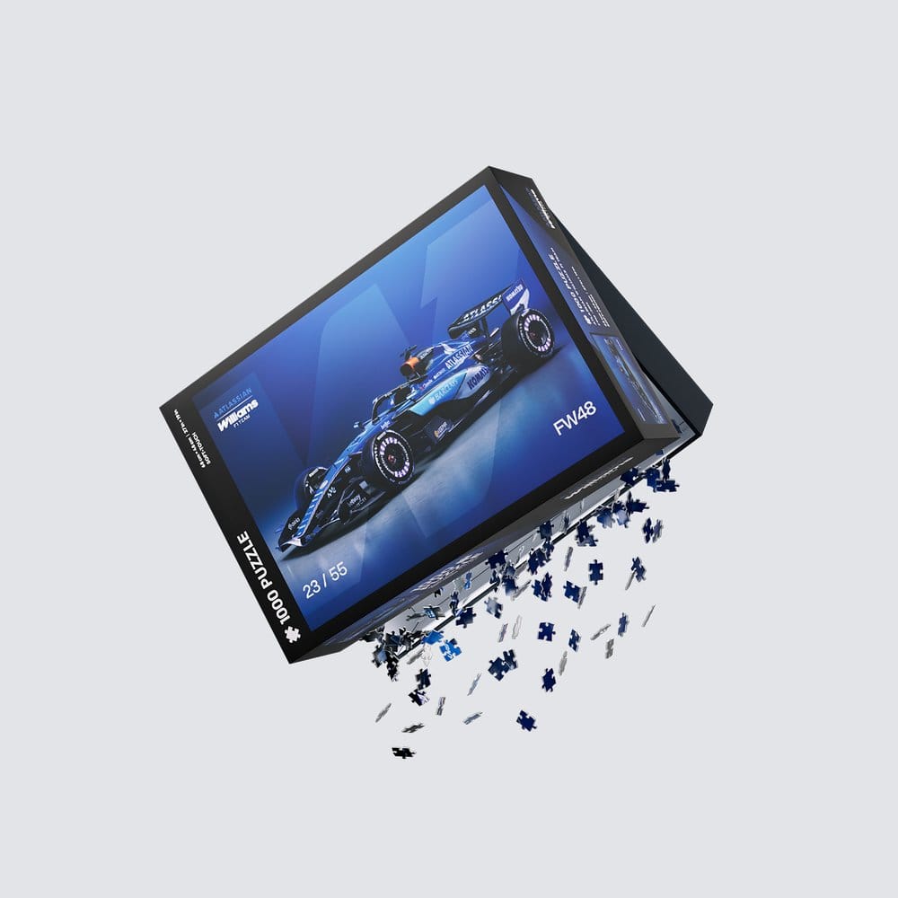 Atlassian Williams F1 Team Puzzle FW48 2026 (1000 Pieces) 48 x 68 cm