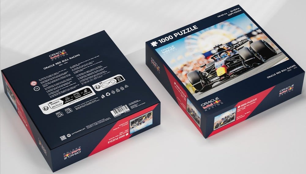 PRECOMENZI - Oracle Red Bull Racing Puzzle 2026 - Max Verstappen 48 x 66 cm (1000 Pieces)