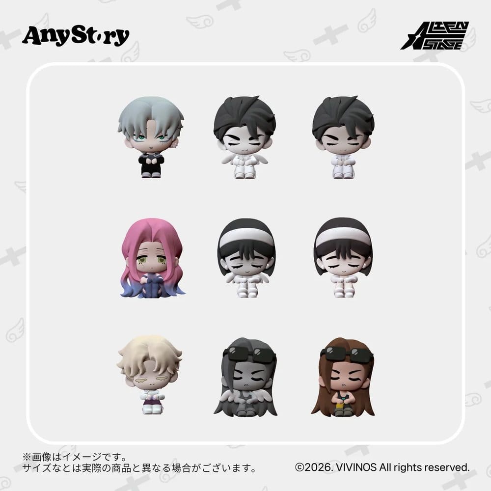 Alien Stage Mini Figures Love&Hate 4 cm Blind Box Assortment (9)