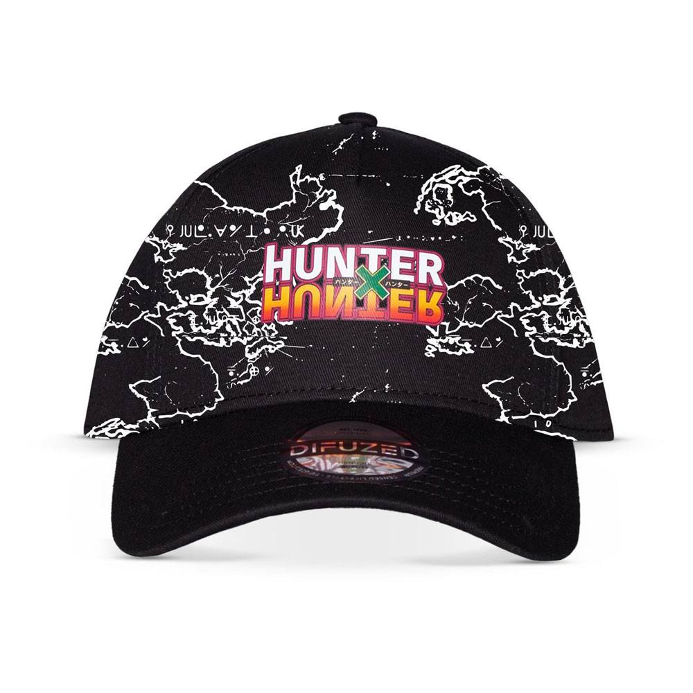 Hunter X Hunter Curved Bill Cap Logo AOP