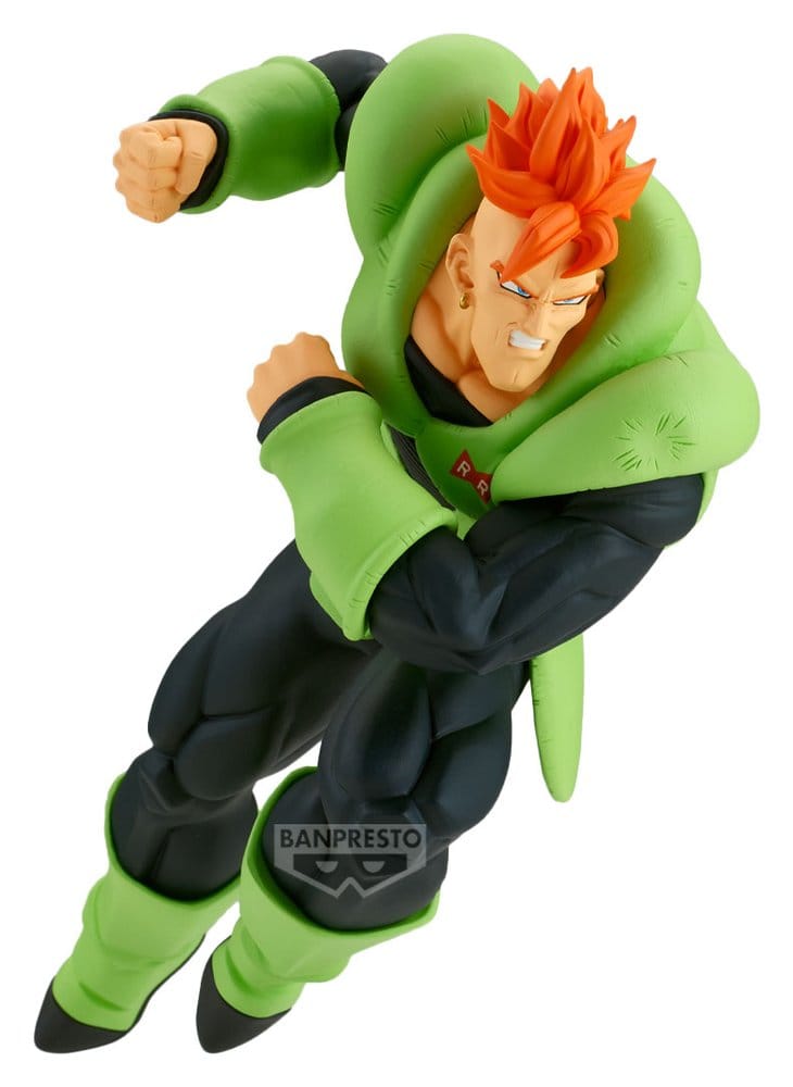 Dragon Ball Z Match Makers PVC Figure Android 16 (vs Cell) 17 cm