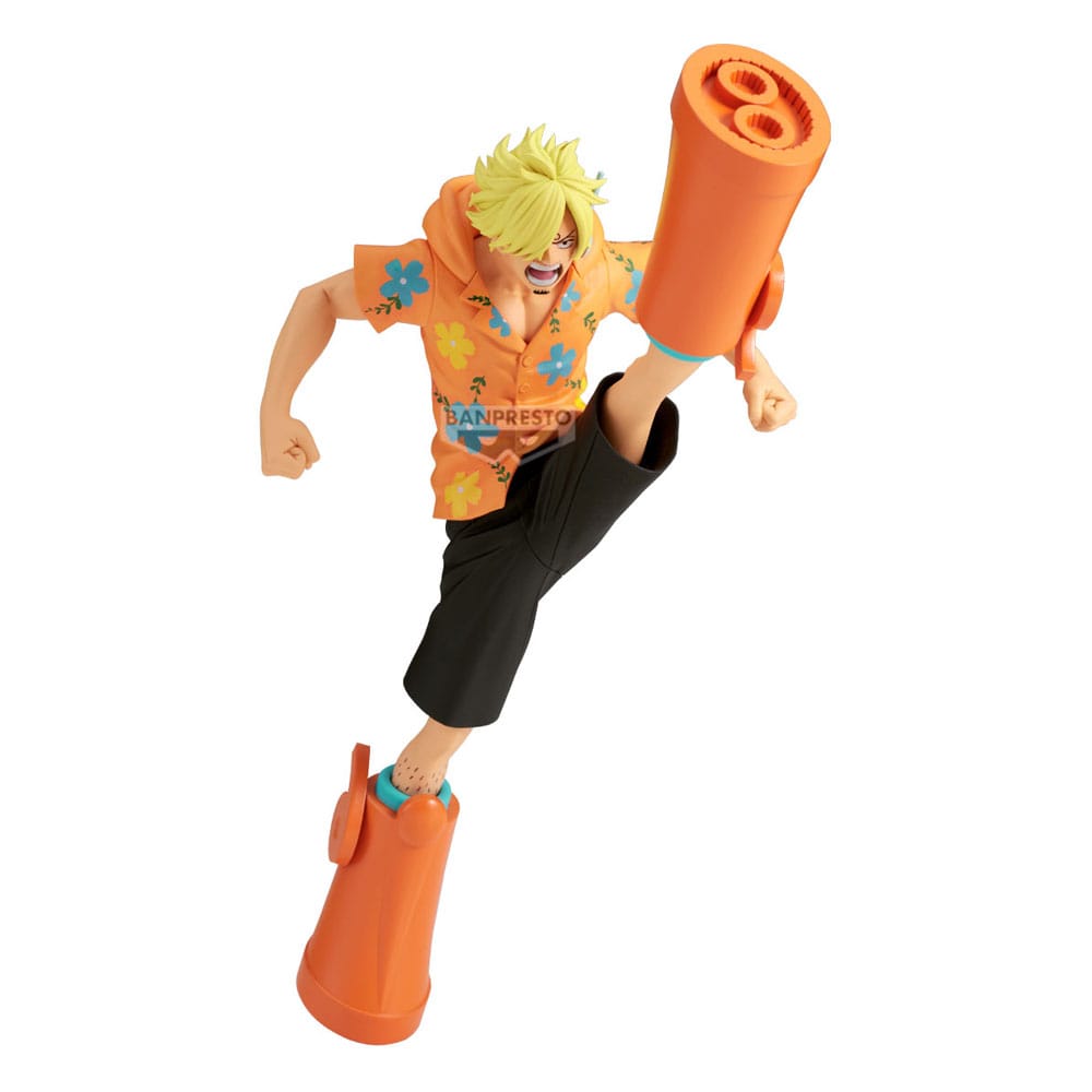 One Piece Battle Record Collection PVC Statue Sanji 21 cm afbeelding