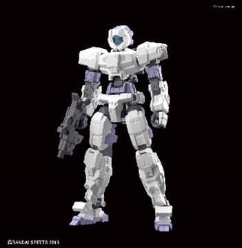 Gundam 30MM Plastic Model Kit 1/144 eEXM-17 Alto White