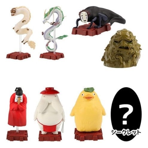 Spirited Away Mini Figures Gods of Unabara Blind Box Assortment (8)