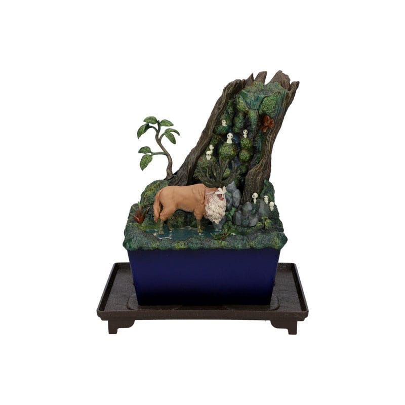 Princess Mononoke Statue Magnet Water Garden Mysterious Forest 24 cm