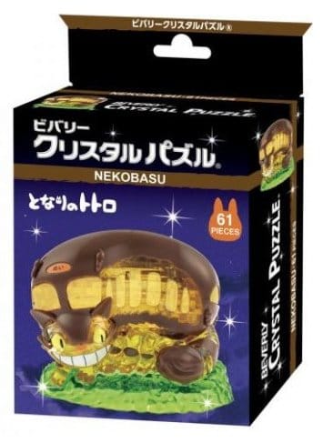 My Neighbor Totoro Kumukumu Crystal Figurine Catbus