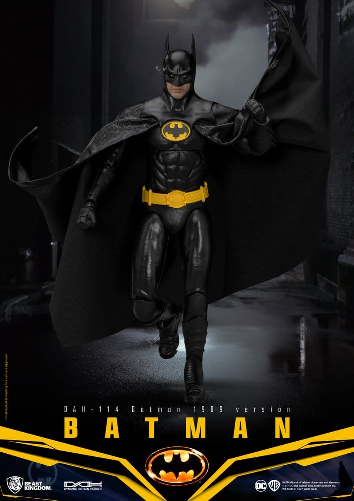 PRECOMENZI - DC Comics Dynamic 8ction Heroes Action Figure Batman 1989 Standard Version 21 cm