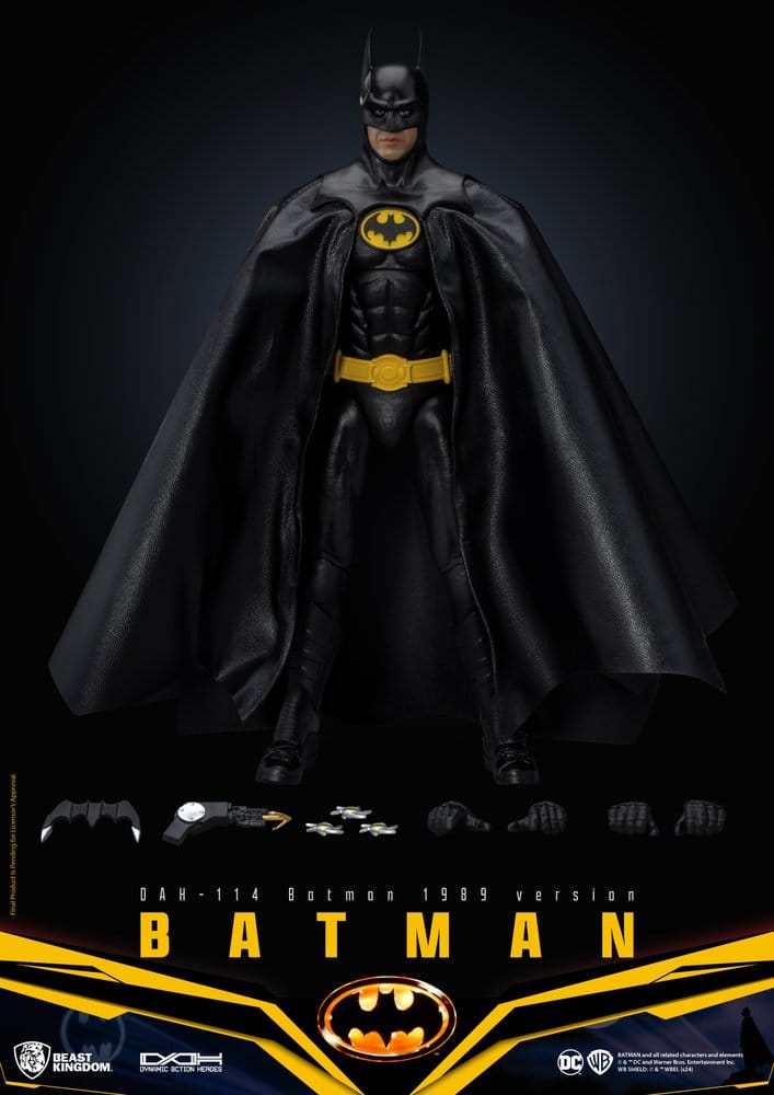 DC Comics Dynamic 8ction Heroes Action Figure Batman 1989 Standard Version 21 cm [5]