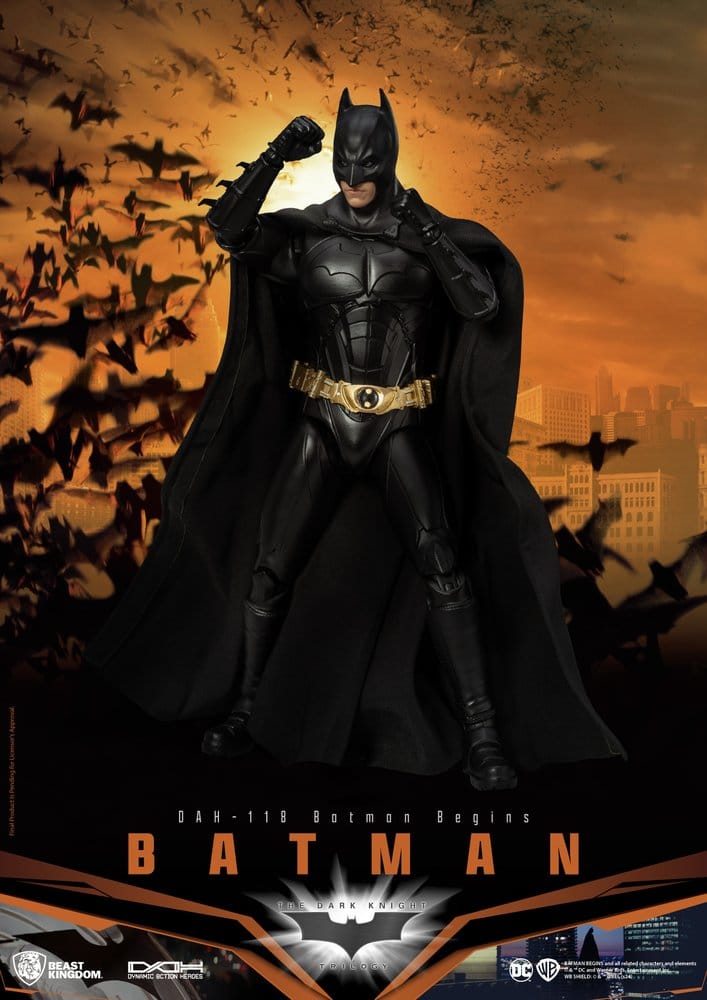 PRECOMENZI - DC Comics Dynamic 8ction Heroes Action Figure Batman (Batman Begins) 21 cm