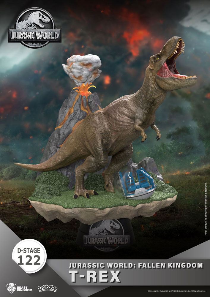 Jurassic World: Fallen Kingdom D-Stage PVC Diorama T-Rex 13 cm