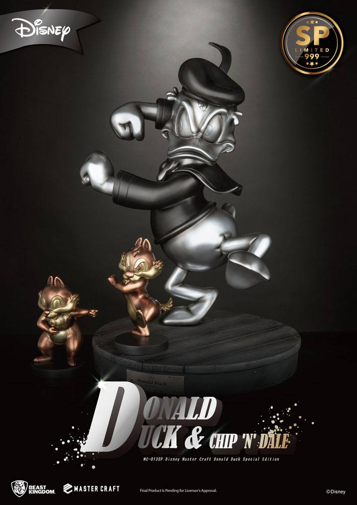 Beast Kingdom Donald Duck & Chip 'n' Dale - Disney Master Craft Statue Special Edition Beeld