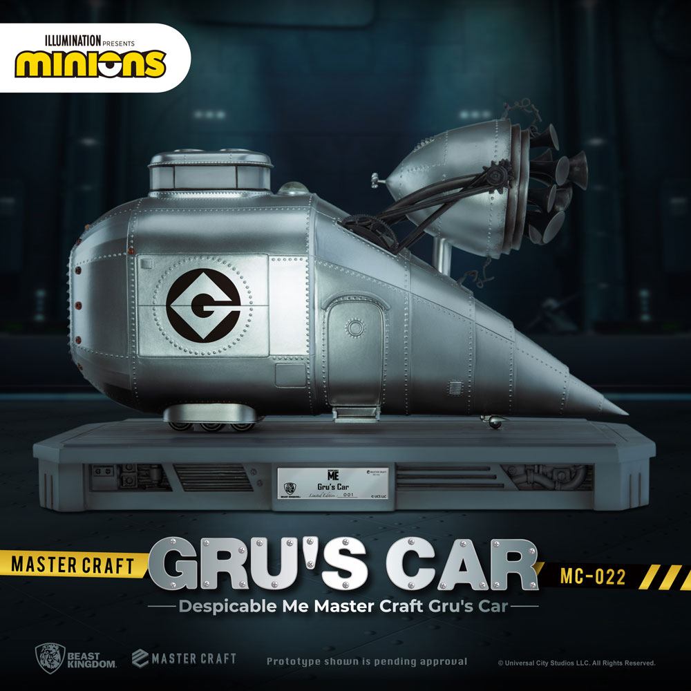 Statue Gru S Car Despicable Me Master Craft Statue By Beast Kingdom Toys