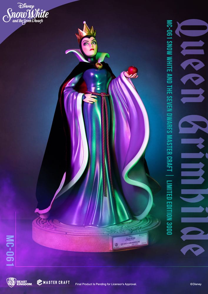 Disney Snow White and the Seven Dwarfs Master Craft Statue Queen Grimhilde 41 cm