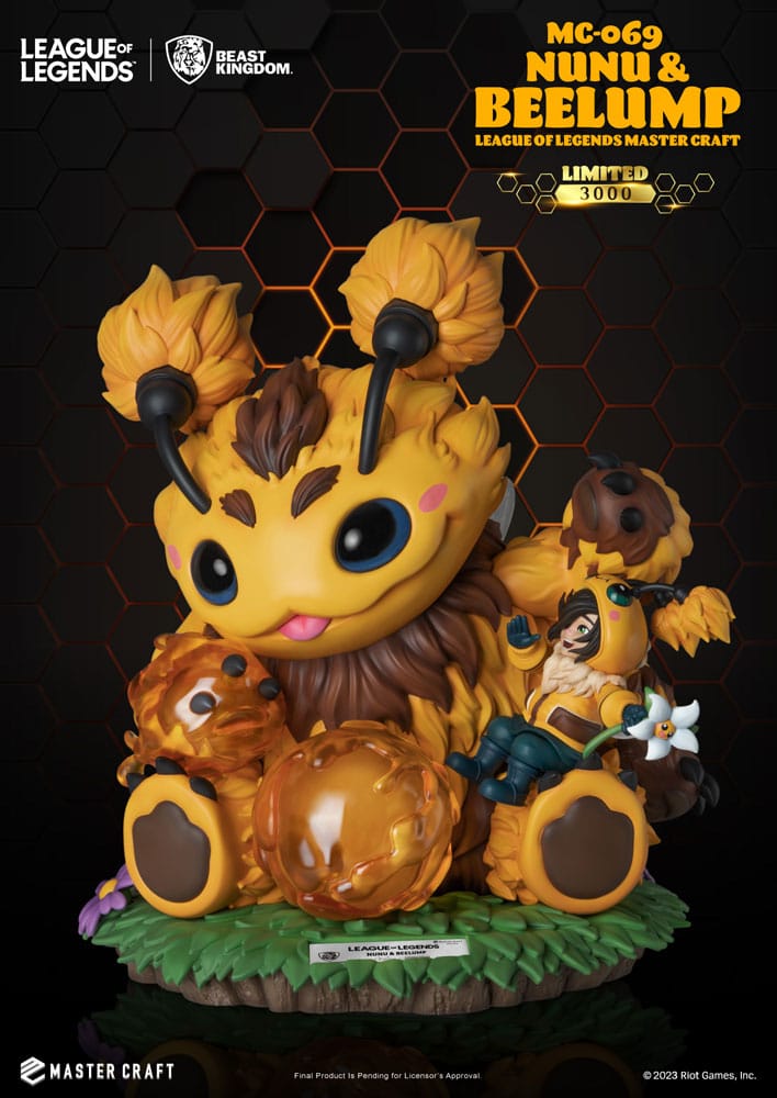 League of Legends Master Craft Statue Nunu & Beelump 35 cm