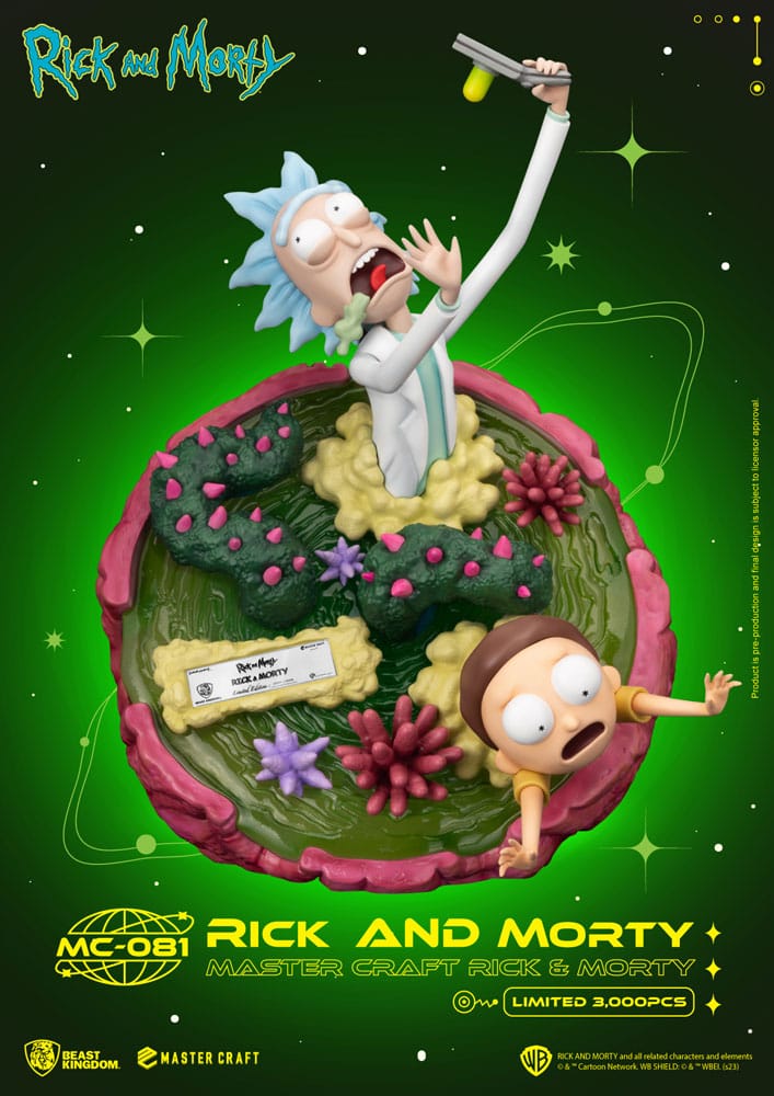 Rick and Morty Master Craft Statue Rick and Morty 42 cm