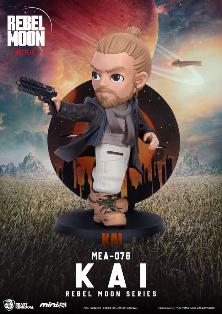 Rebel Moon Mini Egg Attack Figure Kai 8 cm