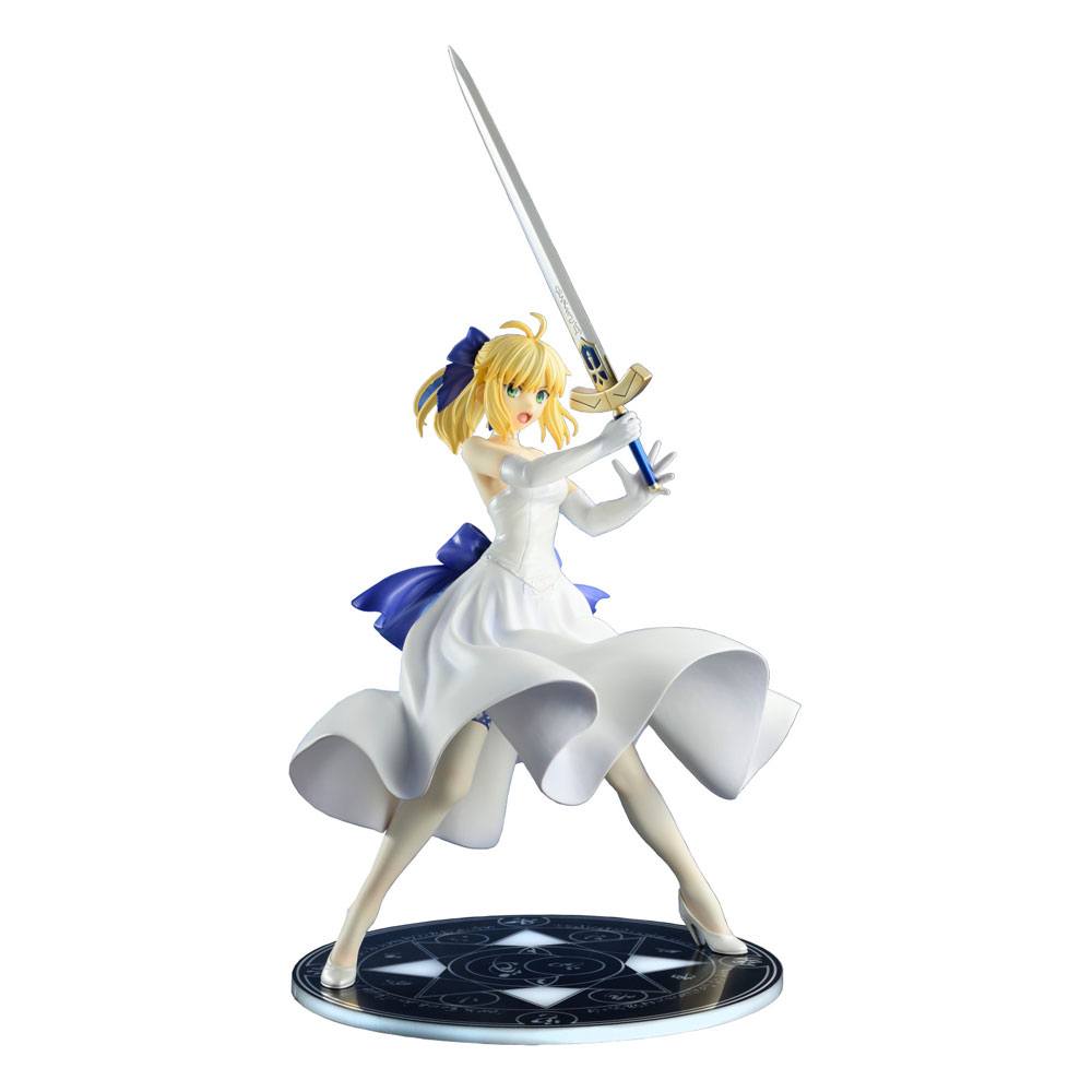 Fate/Stay Night Unlimited Blade Works PVC Statue 1/8 Saber White Dress Renewal Version (re-run) 20 cm