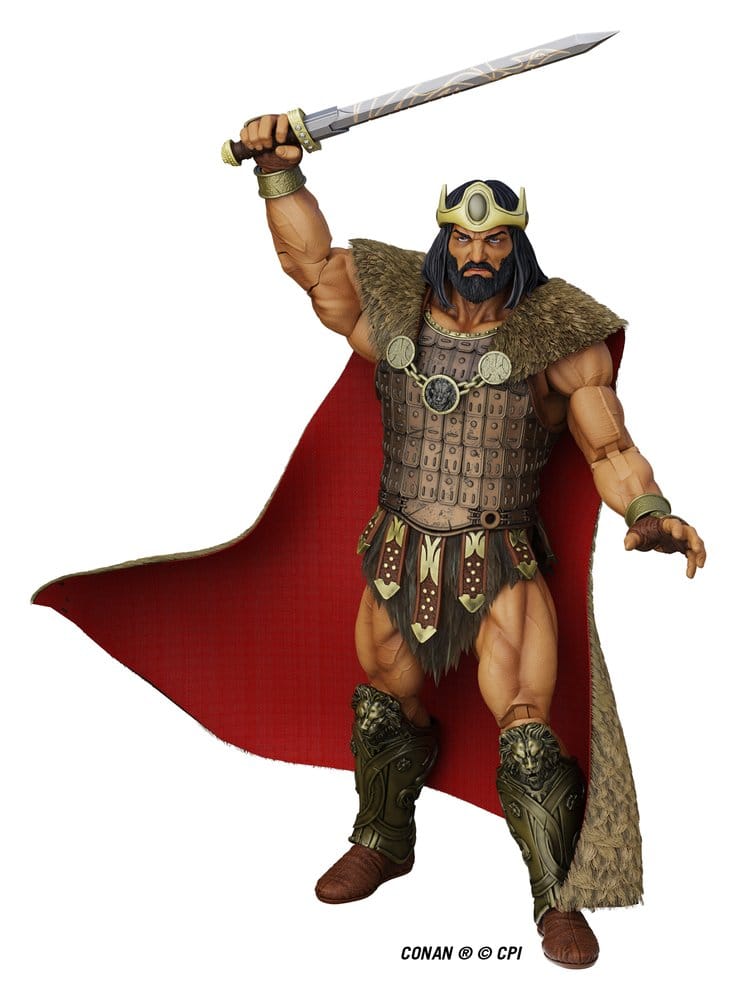 Conan Epic H.A.C.K.S. Action Figure 1/12 King Conan: Ruler of Aquilonia [10]