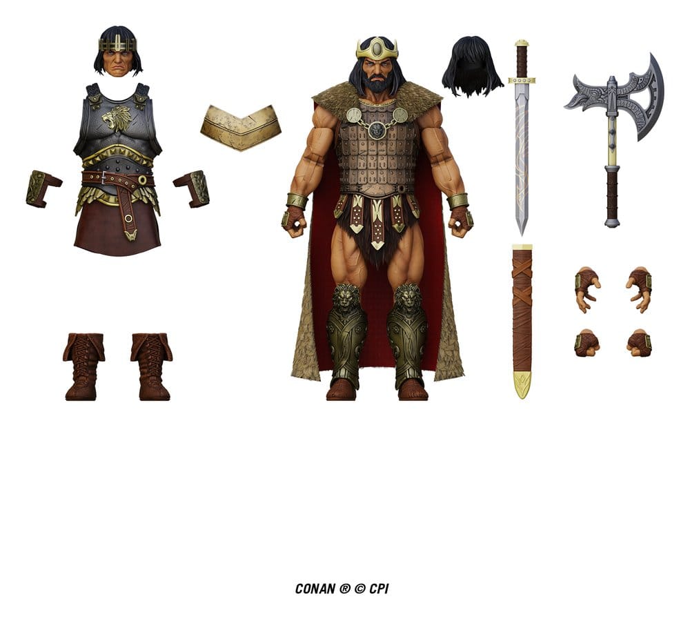 Conan Epic H.A.C.K.S. Action Figure 1/12 King Conan: Ruler of Aquilonia [1]