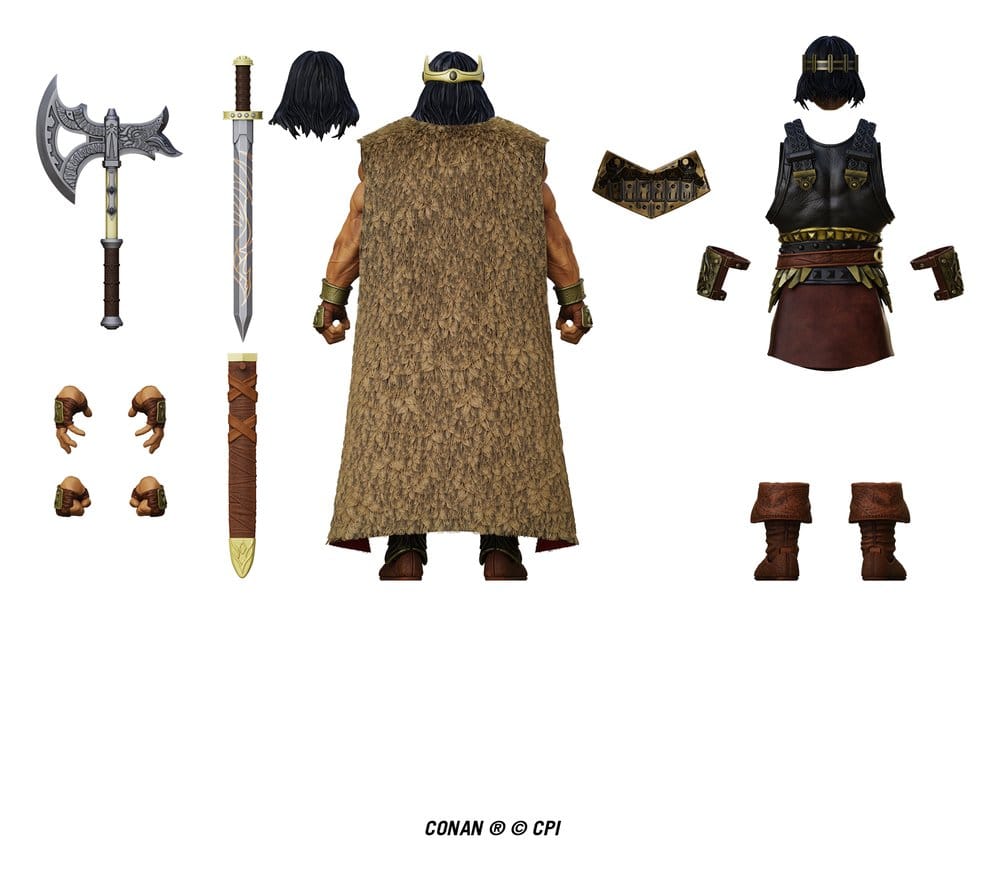 Conan Epic H.A.C.K.S. Action Figure 1/12 King Conan: Ruler of Aquilonia [2]