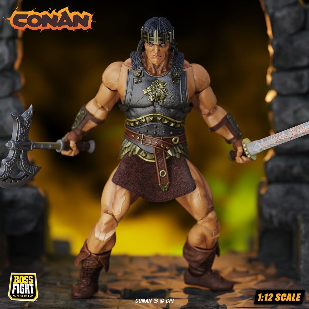 Conan Epic H.A.C.K.S. Action Figure 1/12 King Conan: Ruler of Aquilonia [5]