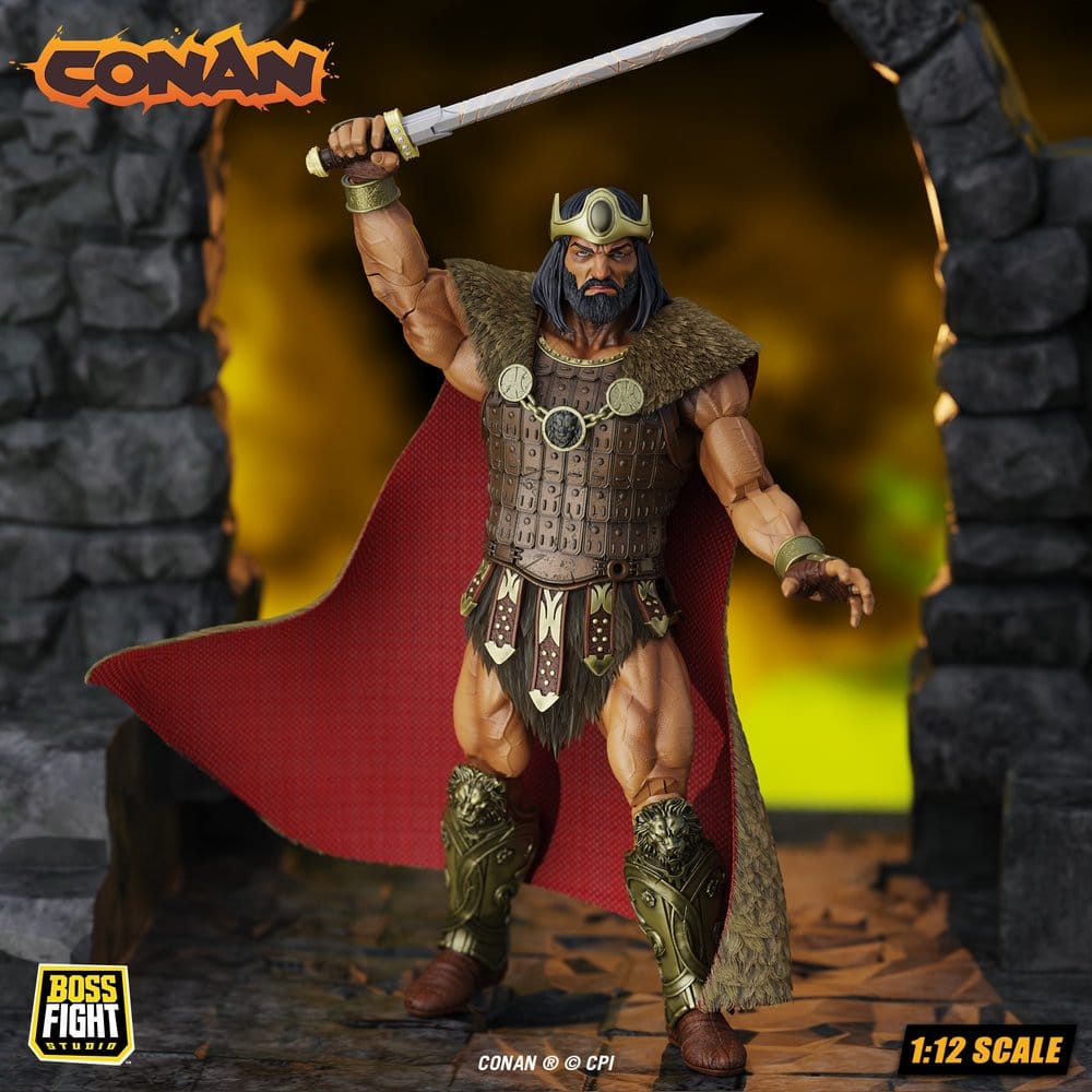 Conan Epic H.A.C.K.S. Action Figure 1/12 King Conan: Ruler of Aquilonia [6]