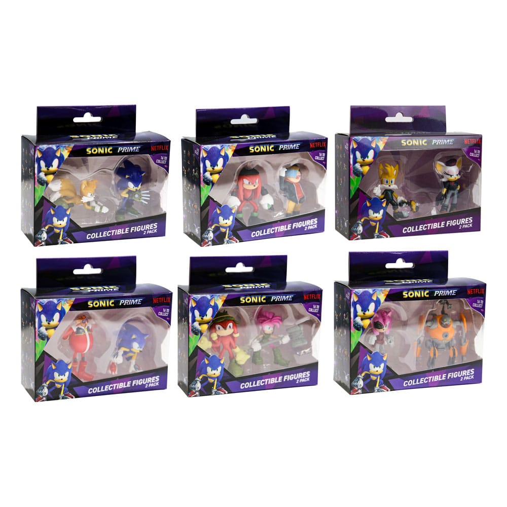 Sonic Prime Action Figures 2-Pack Figures 15 cm Assortment (12)