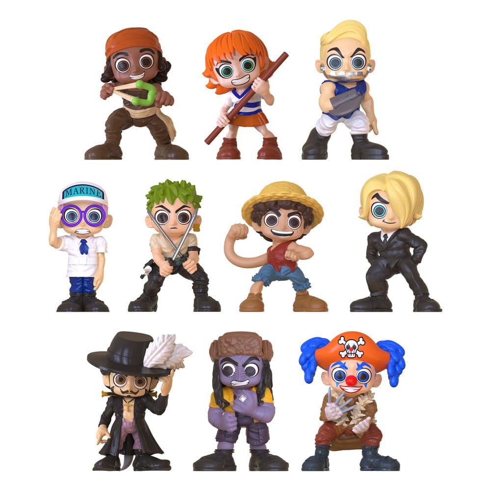 One Piece Mini figures 7 cm Assortment (24)