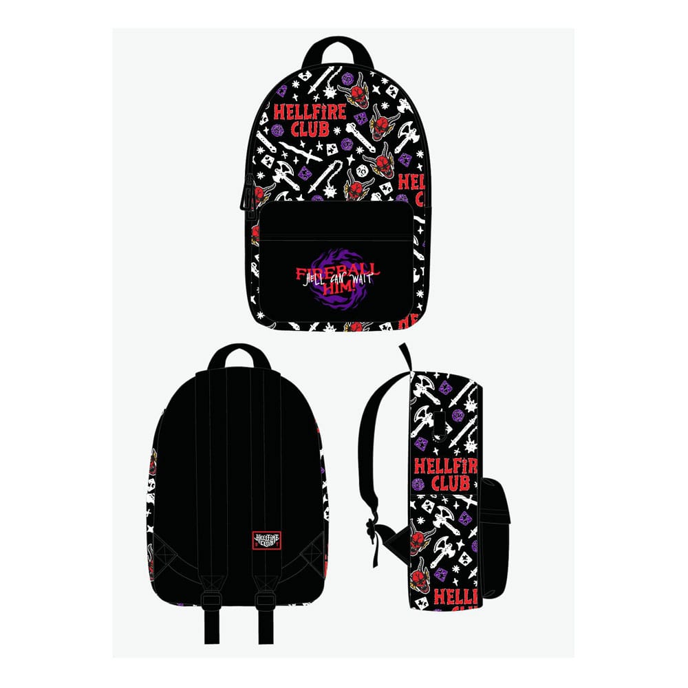 Stranger Things Backpack Basic Fireball Him!